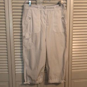 Cropped summer pants